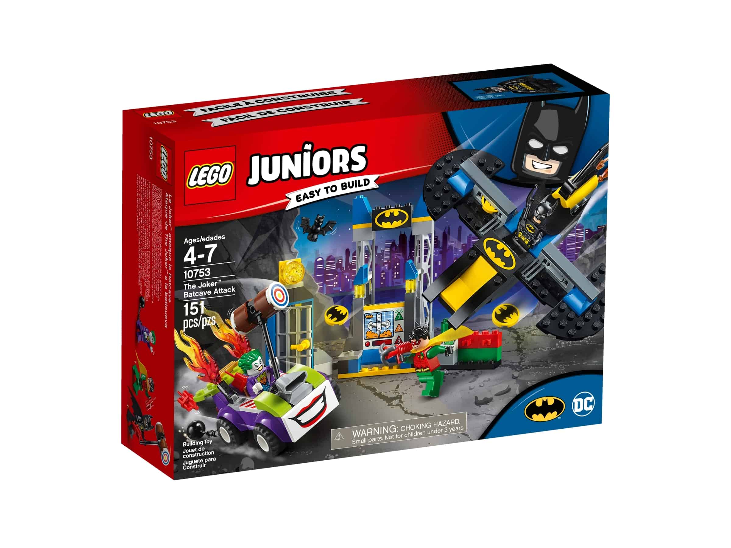 lego 10753 jokeren angriper batcave