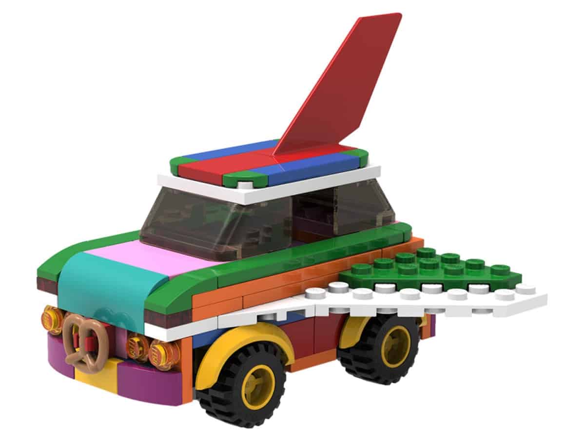 lego 5006890 ombyggbar flygende bil